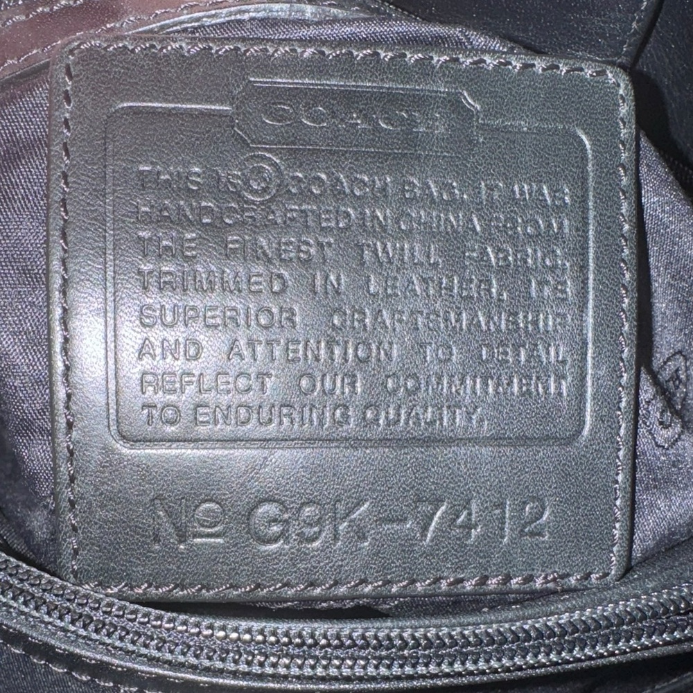 Vintage Coach 1999 Mercer Pocket Zip - Picture 13 of 16